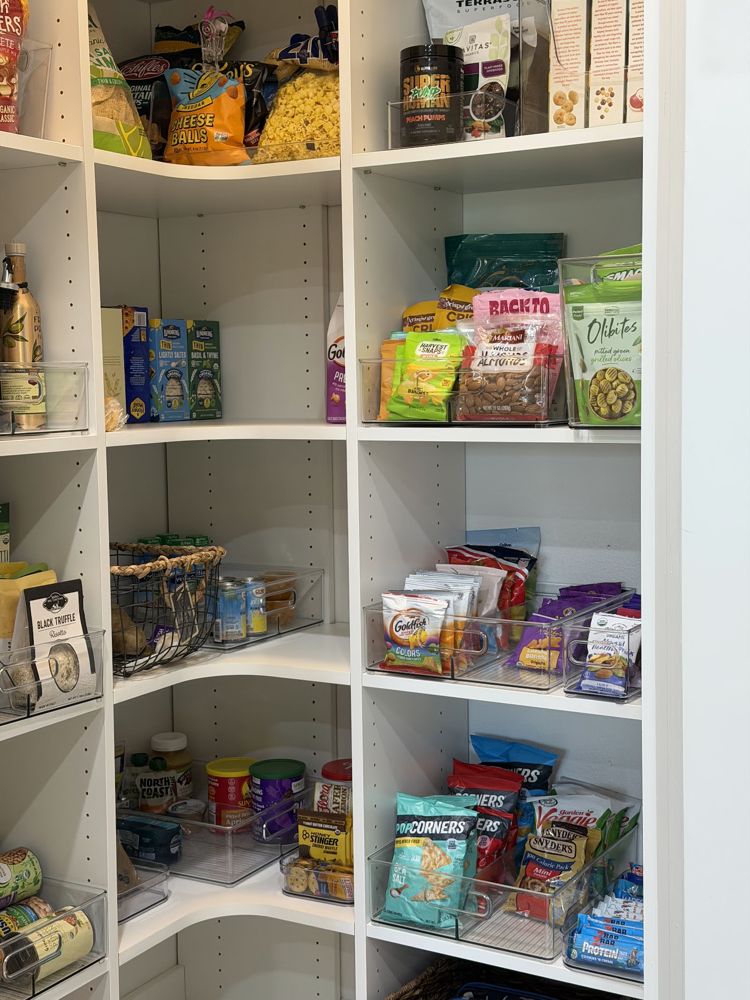 Organized pantry